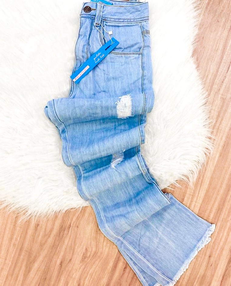 Calça wide leg Sal e pimenta REF03 - imperiofeminino