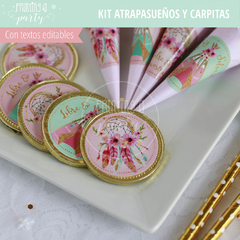 fiesta atrapasueños kit imprimible