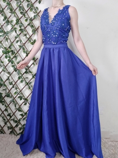 Vestido azul royal princesa [NOVO] | tam m - loja online