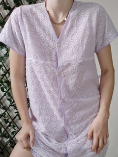 Camisola vintage lilás | tam p - loja online