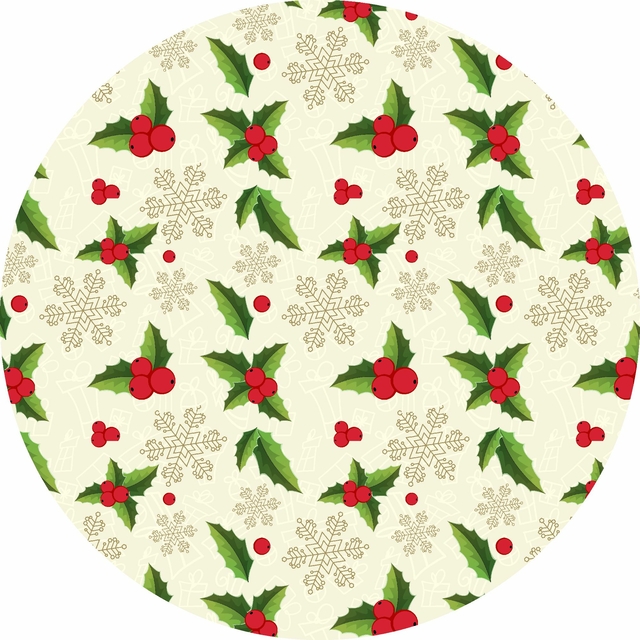 Kit 6 Capas De Sousplat 043 - Visco Natal Kit 6 Capas De Sousplat 043 - Visco Natal