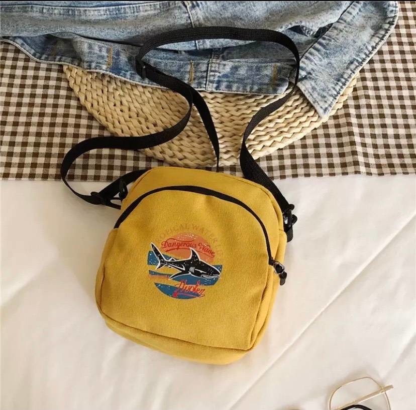 canvas baseball bolsa