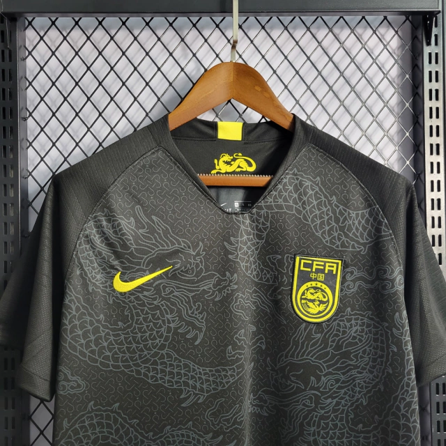 Camisa Retrô China 2018 Away Nike - Preto