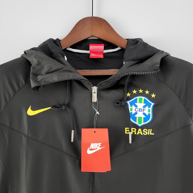 Corta-Vento Brasil Nike - Preto