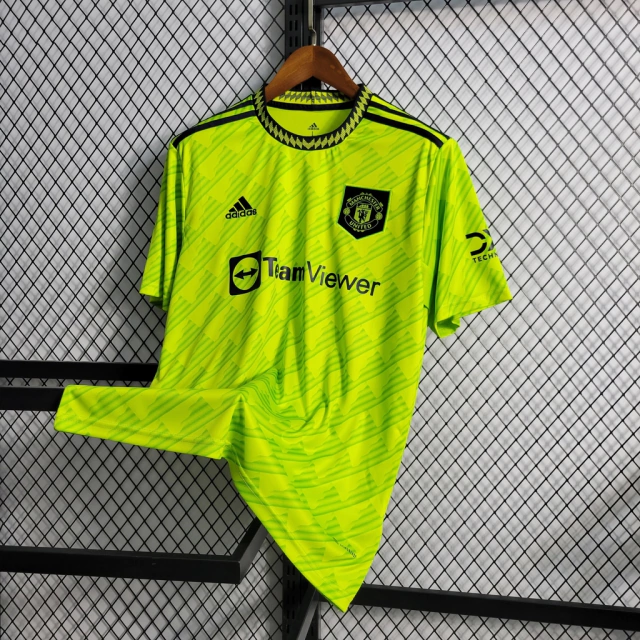 Camisa Manchester United Away 22/23 s/n° Torcedor Adidas Masculina - Verde