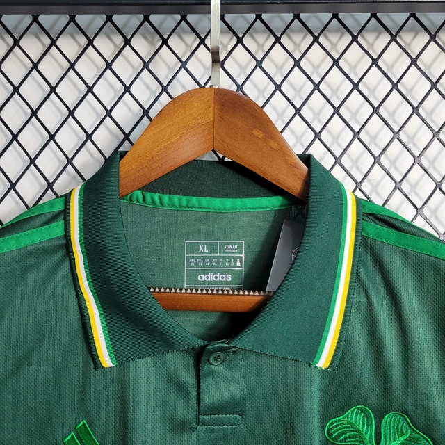 Alarmante Intrusión Gobernador Camisa Celtic Limited Edition 23/24 s/n° Torcedor Adidas Masculina - Verde