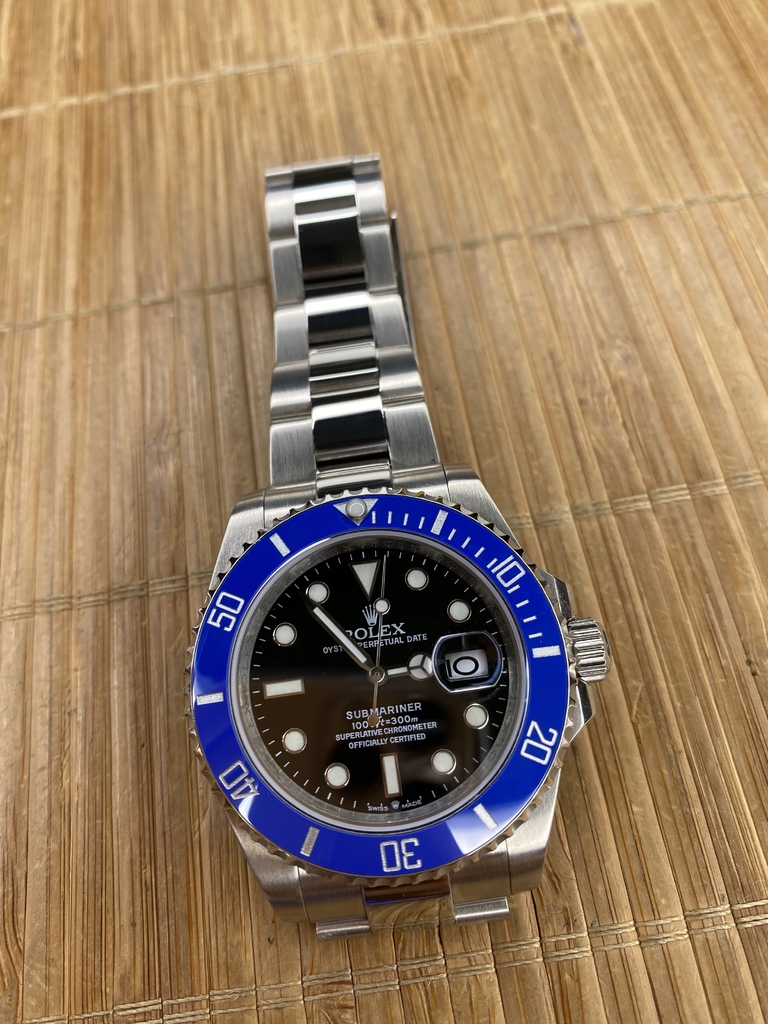 rolex sub mariner blue