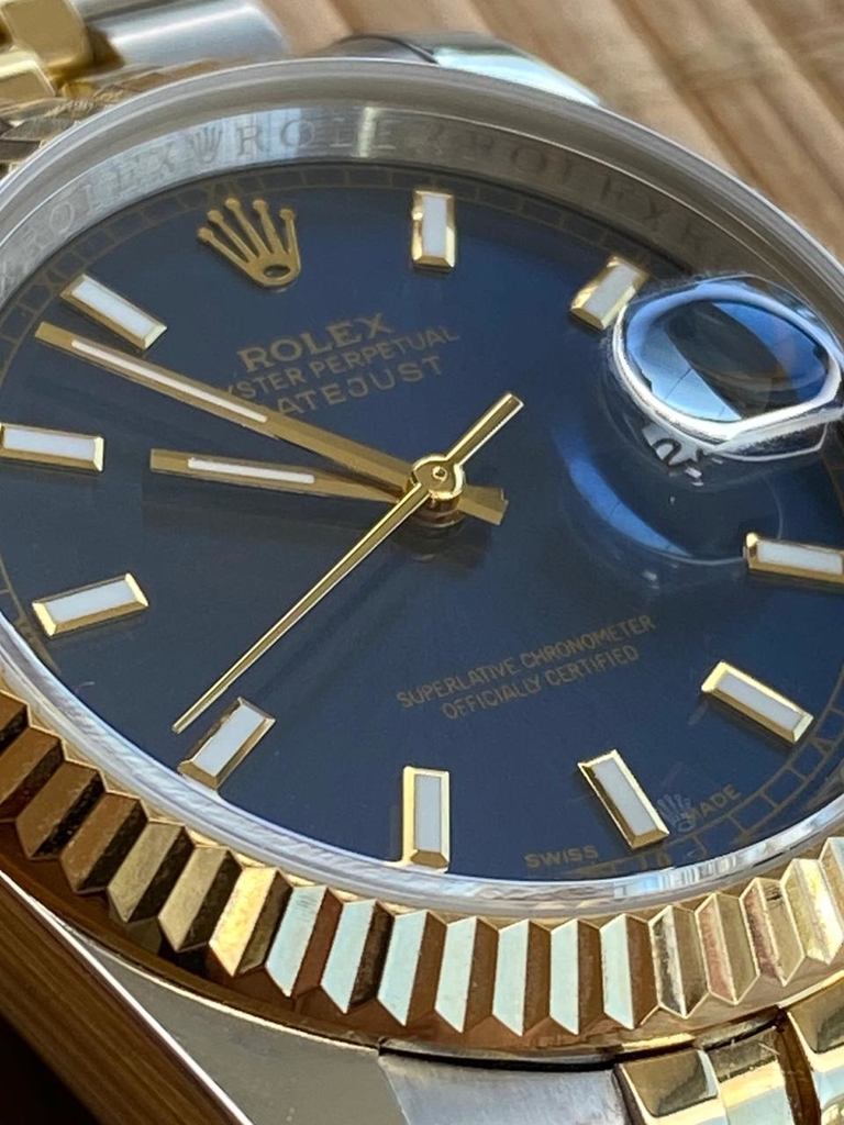 rolex ouro e aço