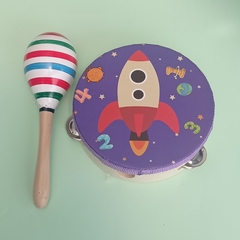 Pandereta+ Maraca
