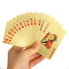 Jogo Baralho Cartas Criativo Várias Cores Luxury Casino Poker - loja online