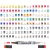 Marcador Rotulador Kurecolor Twin Doble Punta X Unidad