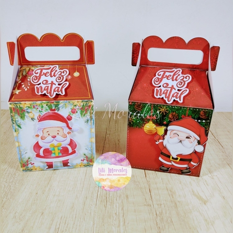Caixinha p/ pão de Mel Natal Caixinha p/ pão de Mel Natal
