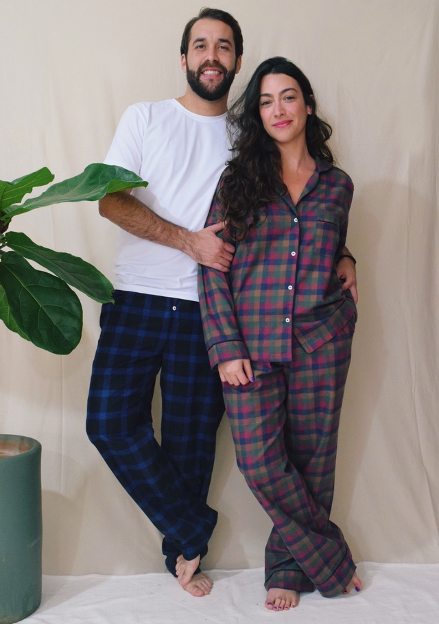 Calça de Flanela Masculina - Bia Coelho Sleepwear