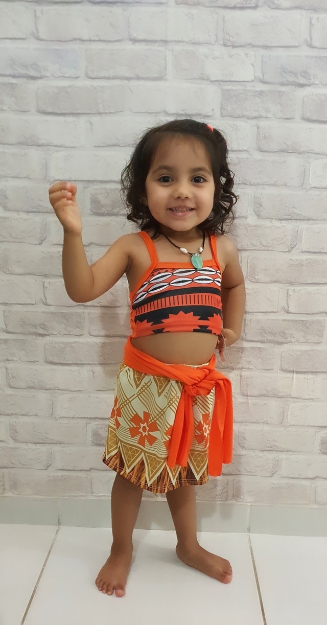 Roupa Fantasia Moana Baby