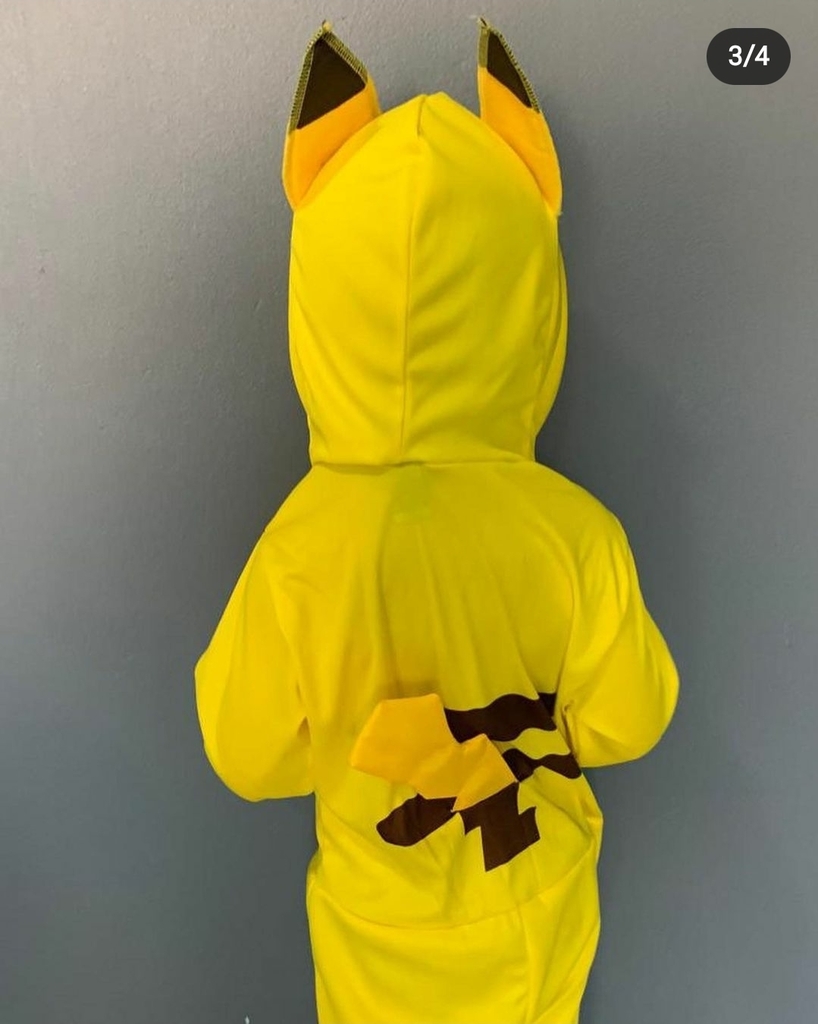 Fantasia Pikachu - Comprar em TICA KIDS