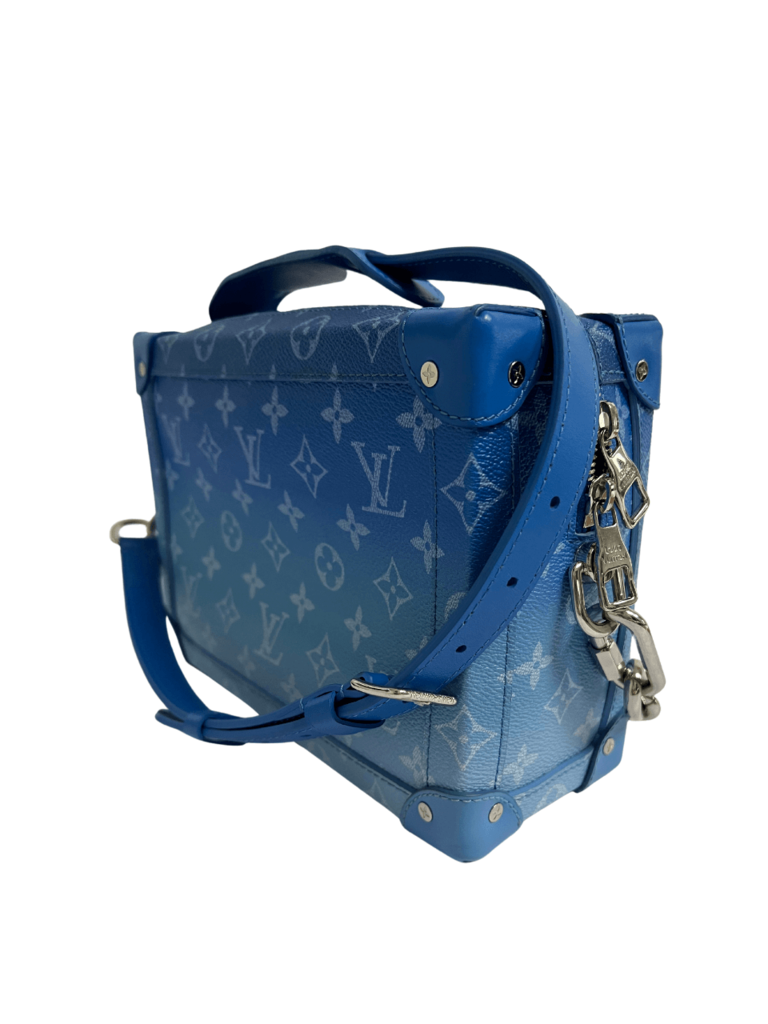 lv blue monogram bolsa