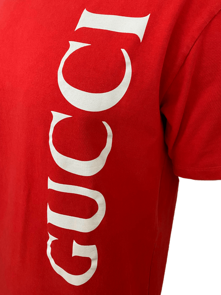 camisa gucci vermelha