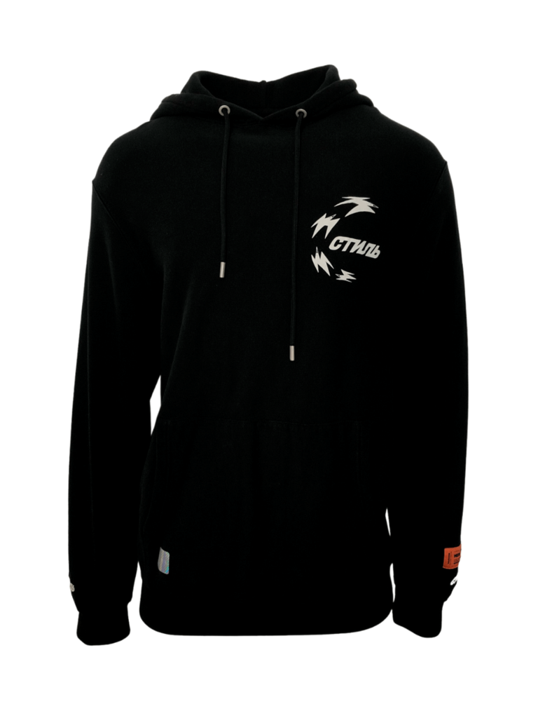 moletom com capuzs with arm print