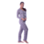 Pijama Longo Camisaria Com Botões Estampa Estrela – Anna Kock 1657 na internet