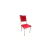 Silla Donnet Ginebra Rojo Tapizado Nobuk