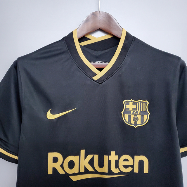 camisa do barça preta e dourada