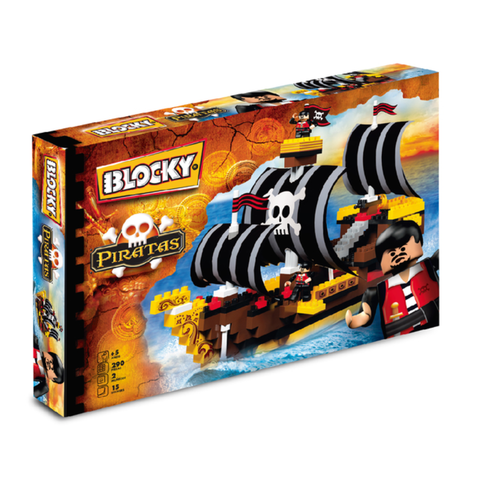 Barco Pirata Blocky
