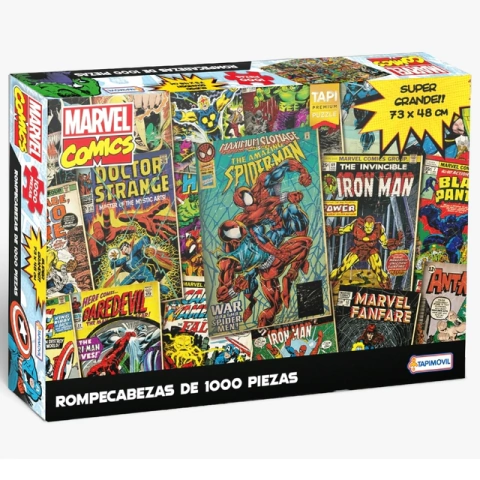 Rompecabezas Classic Marvel Covers - 1000 piezas Tapimovil