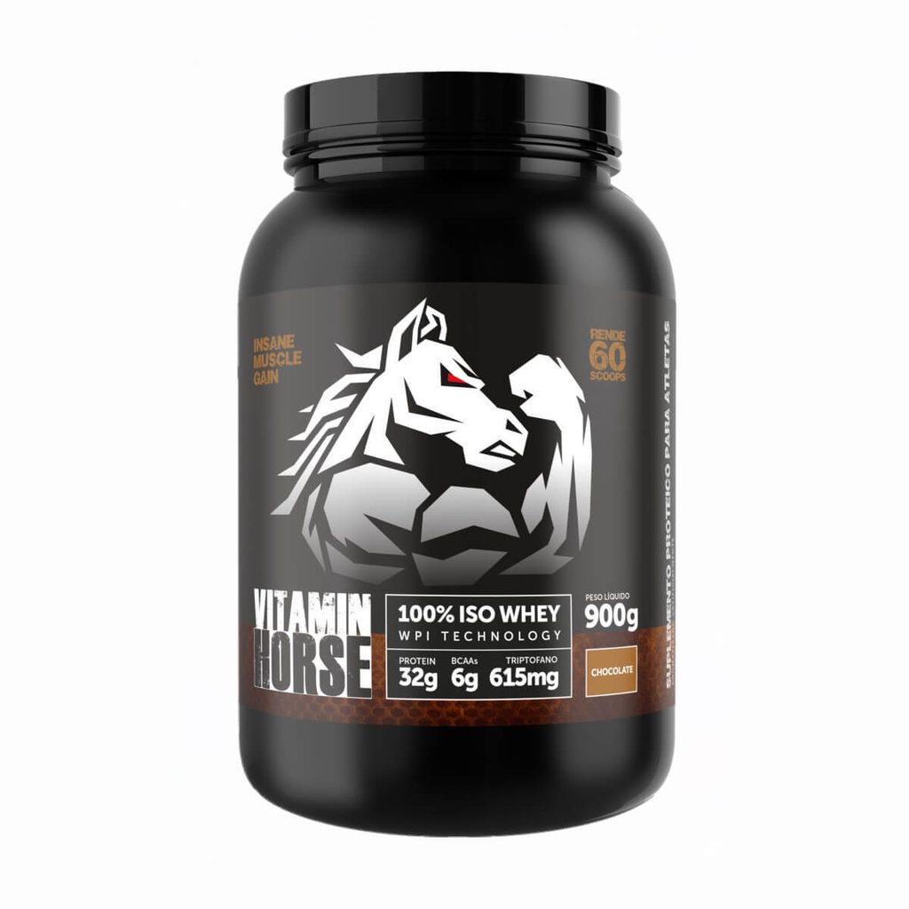 Whey Protein 100 Iso 900g Vitamin Horse