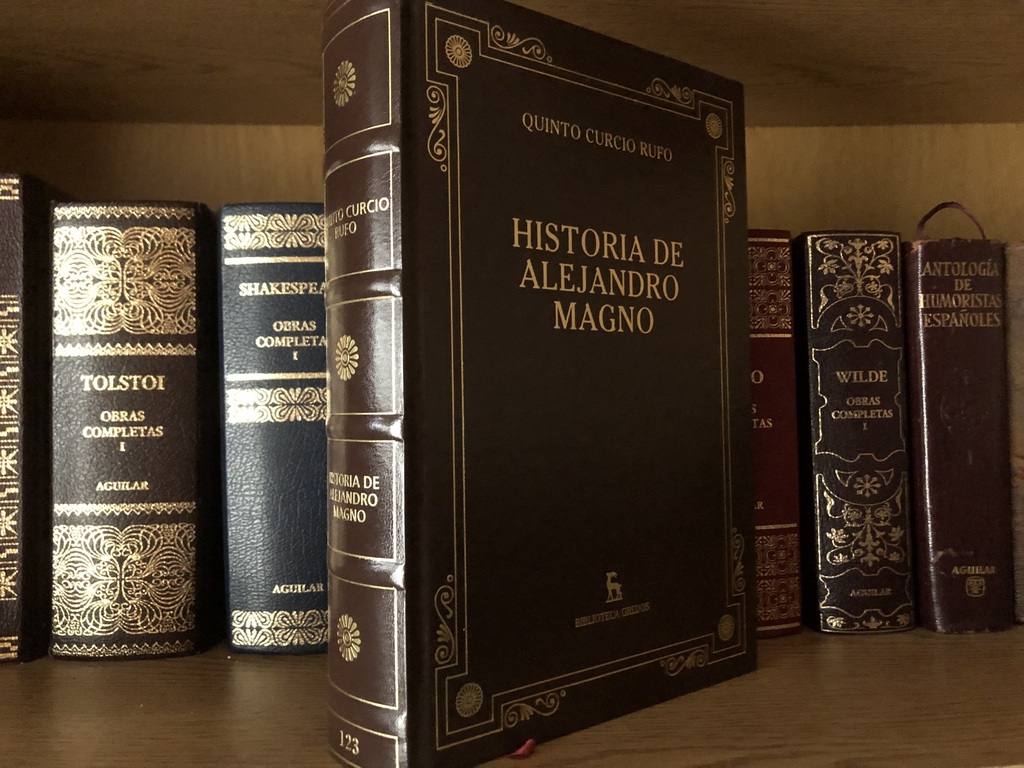 Historia de Alejandro Magno Quinto Curcio Rufo ( GREDOS)