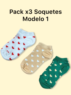 Soquetes (Pack x 3)