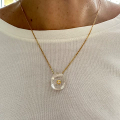 COLAR CRISTAL PONTO DE LUZ