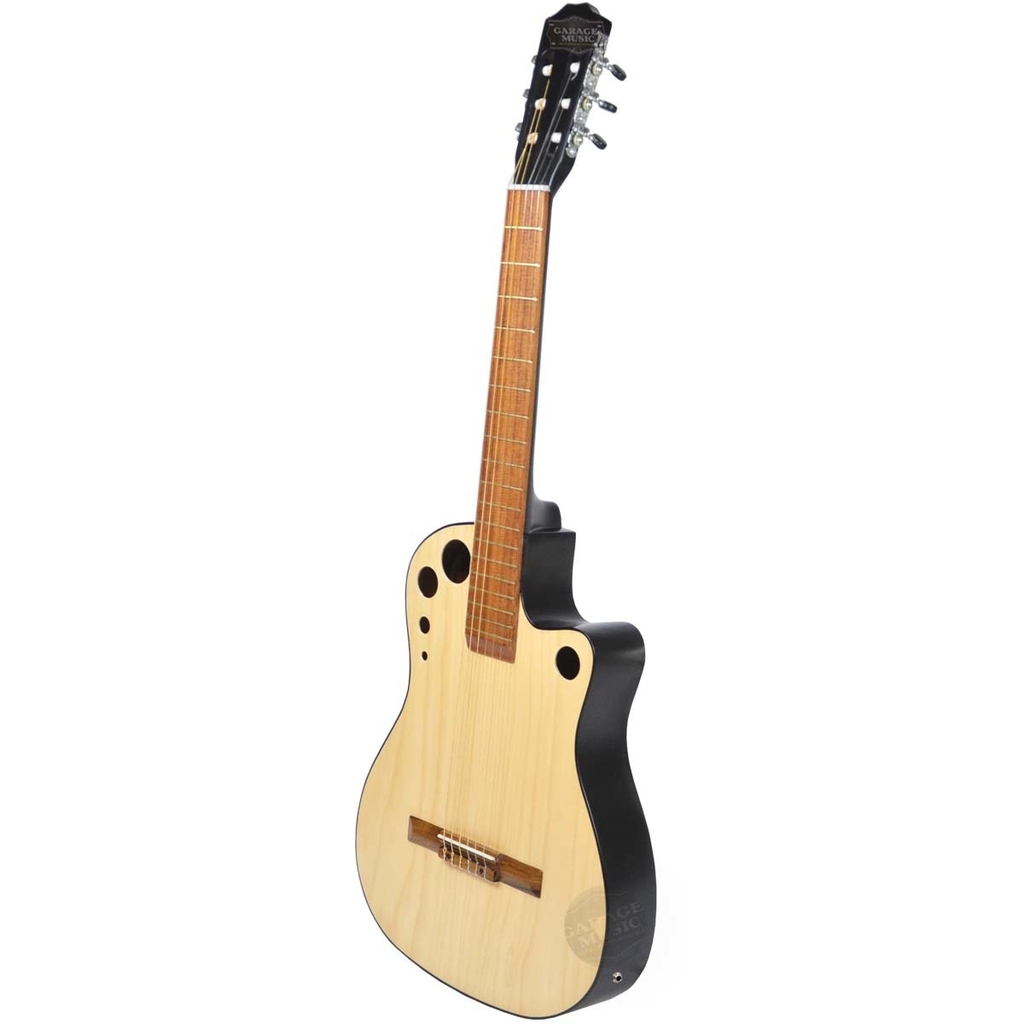 Guitarra Electro Criolla Clasica Media Caja Elite Original