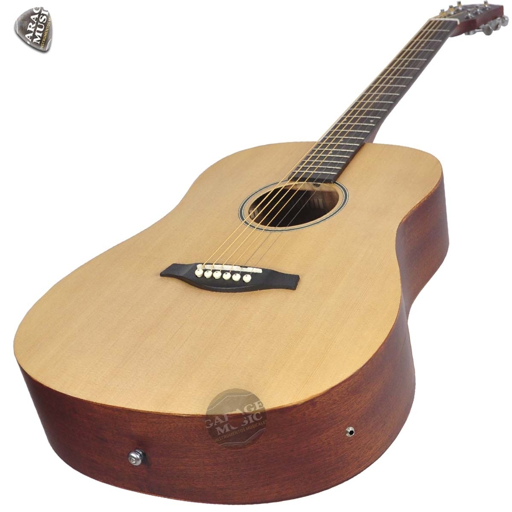 Guitarra Electro Acústica Dreadnough Parquer Tipo Taylor Cd