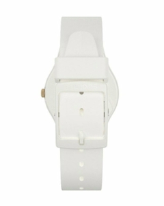 Reloj Swatch Mujer Blanco Swarovski Gw199 Sparklelight Wr