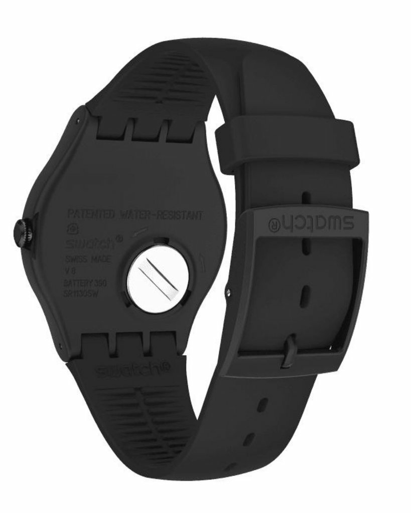 Swatch Black Rails SUOB731 unisex quartz watch | KECHIQ