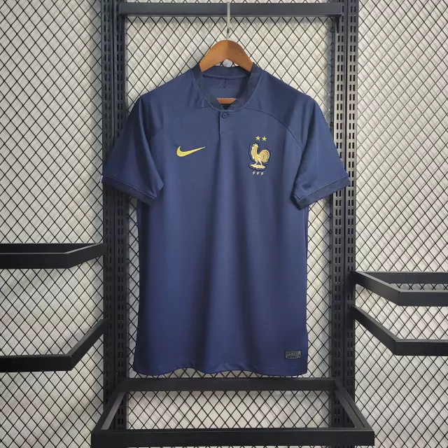 Camisa do uniforme titular da Seleção da França 2022