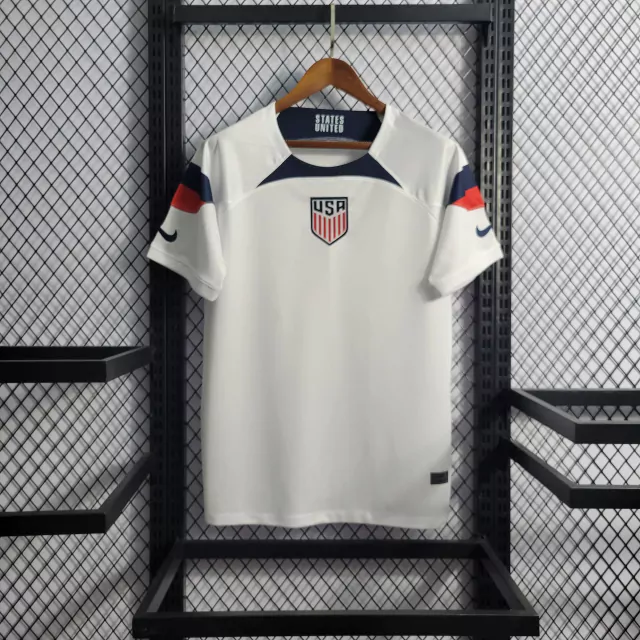 Camisa do uniforme titular da Seleção dos Estados Unidos 2022
