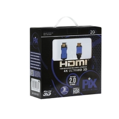 Cabo HDMI Premium – 2.0 4K HDR 19 Pinos 20 Metros - comprar online