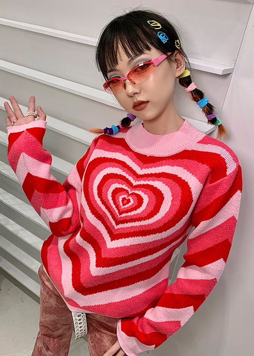 powerpuff girls heart sweater