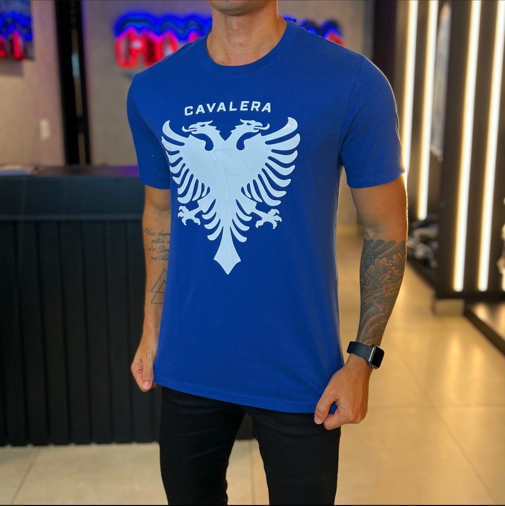 Camiseta Cavalera Azul - Compre Agora