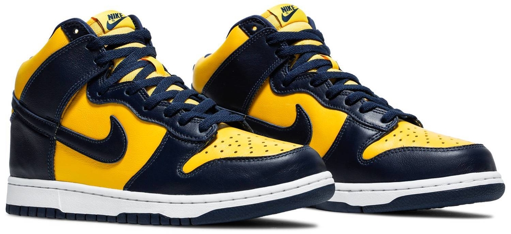 nike dunk high amarelo
