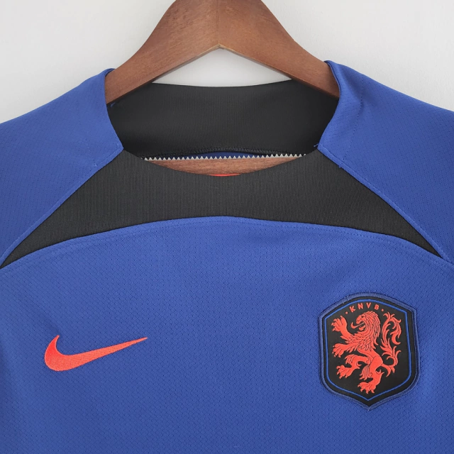 Camisa Holanda II 2022/23 - Torcedor Nike Masculina - Azul