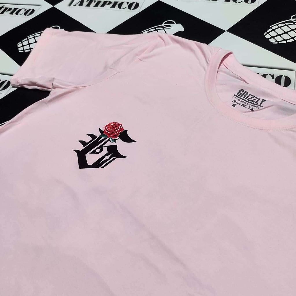 camisa grizzly rosa