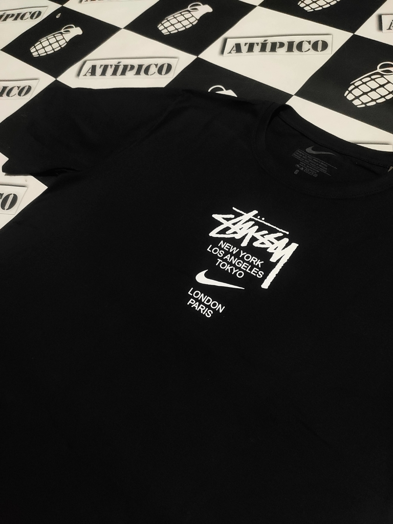 nike stussy camiseta