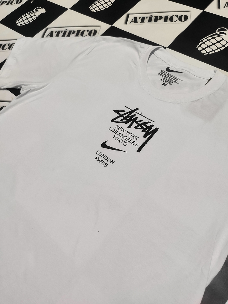 nike stussy camiseta