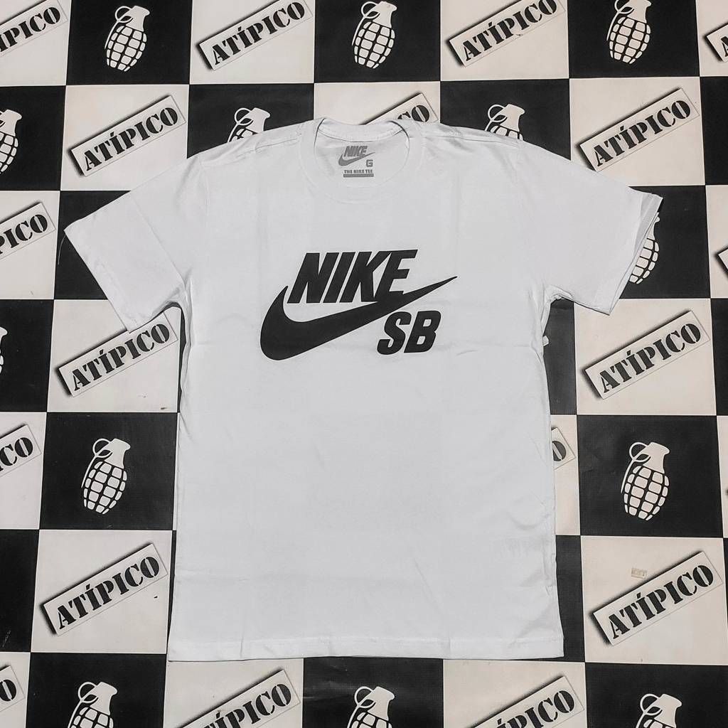 camiseta nike sb branca