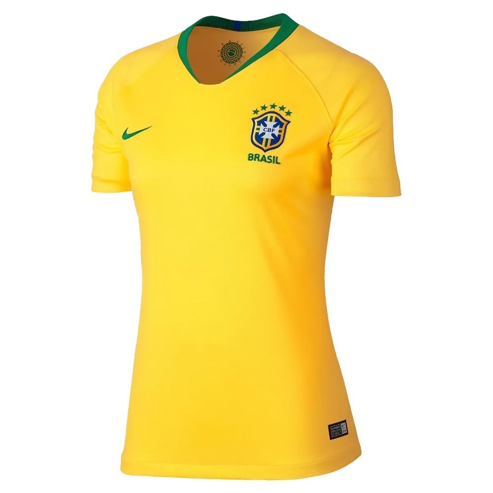 Camisa Nike Brasil 2018 Cbf Seleção Oficial Feminina 893945