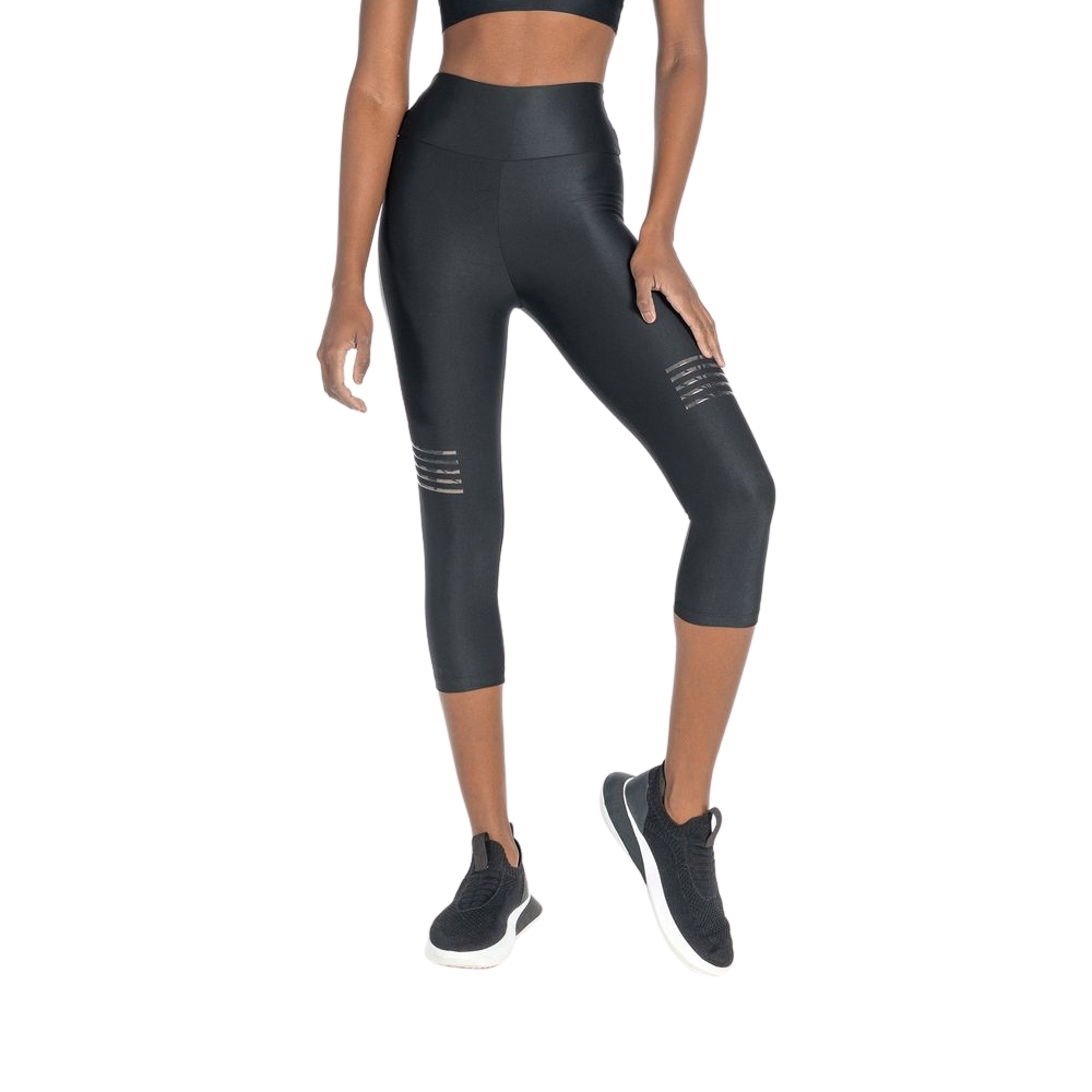 Calça Capri Live Icon Graphic Academia Feminina 43819