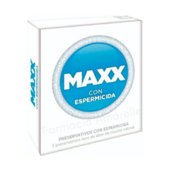 PRESERVATIVOS MAXX x 3 - CON ESPERMICIDA
