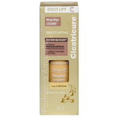 CICATRICURE GOLD LIFT - BASE DE MAQUILLAJE LÍQUIDO x 30ML CICATRICURE GOLD LIFT - BASE DE MAQUILLAJE LÍQUIDO x 30ML
